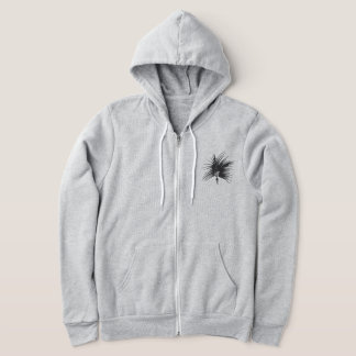 Headdress Black White Abstract Tribal Tattoo Art Hoodie
