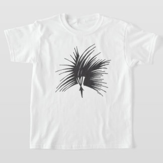 Headdress Black White Abstract Tribal Tattoo Art T-Shirt