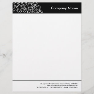 Headed and Footed - Asterisk Letterhead