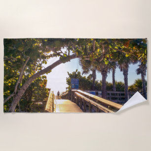 Heading for the Beach Beach Towel