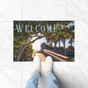 Heading for the Beach Door Mat