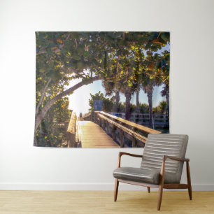 Heading for the Beach Tapestry