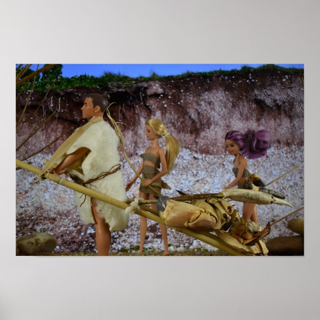 Heading home after the hunt.  poster (Front)