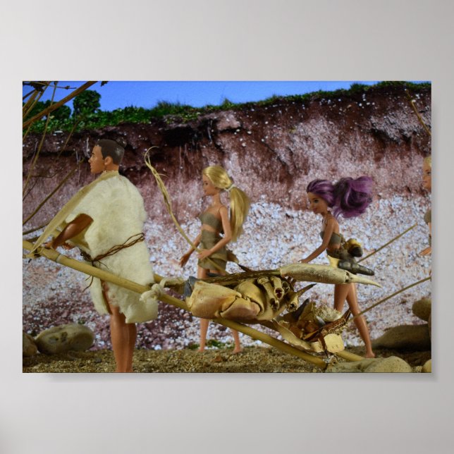 Heading home after the hunt.  poster (Front)