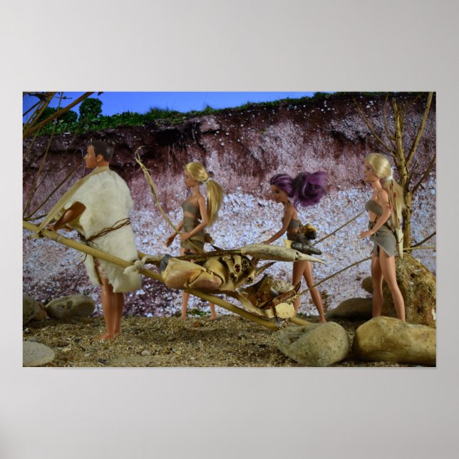 Heading home after the hunt.  poster (Front)