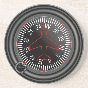Heading Indicator Coaster