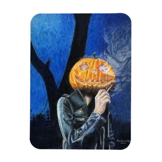 Headless Biker Magnet (Vertical)