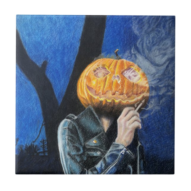 Headless Biker Tile (Front)