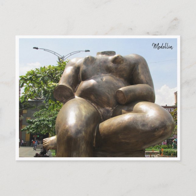 headless botero postcard (Front)