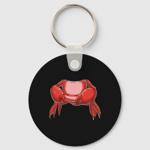 Headless Crab Costume Funny Fishing Crab Lovers Ha Key Ring