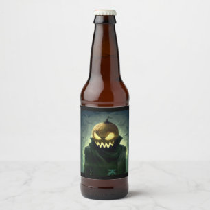 Headless Horseman Halloween Beer Labels