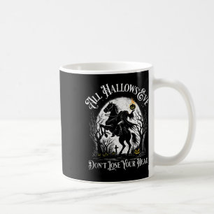 Headless Horseman Pumpkin Face Happy Halloween Sle Coffee Mug