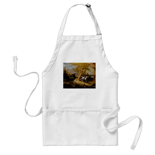 Headless Horseman Pursuing Ichabod Crane Standard Apron (Front)