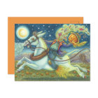HEADLESS HORSEMAN SCARECROW ON WHITE MULE