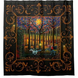 Headless Horseman shower curtain