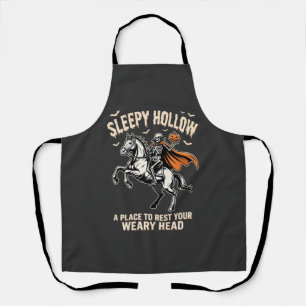 Headless Horseman Sleepy Hollow Halloween T-Shirt Apron