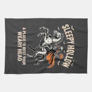 Headless Horseman Sleepy Hollow Halloween T-Shirt  Tea Towel