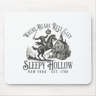 Headless Horseman Sleepy Hollow Jack O Lantern Hal Mouse Mat