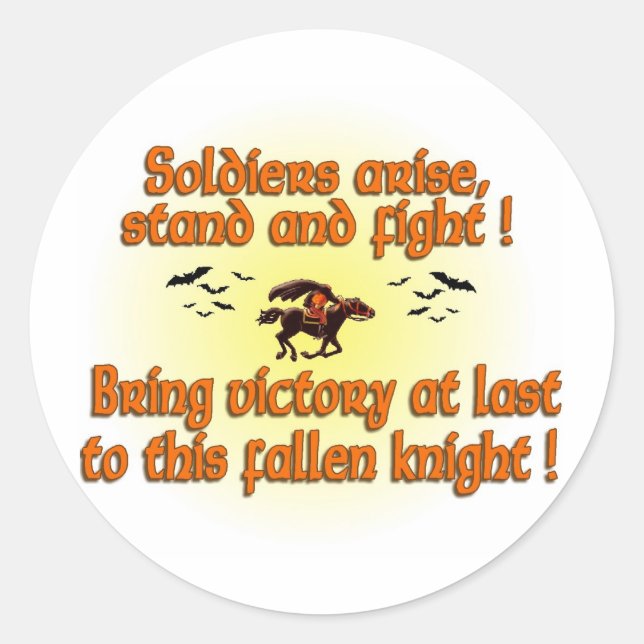 Headless Horseman Sticker (Front)