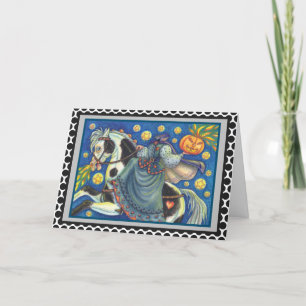 HEADLESS HORSEWOMAN GREETING NOTE CARD Verse