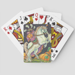 HEADLESS HORSEWOMAN OF SLEEPY HOLLOW PLAYING CARDS