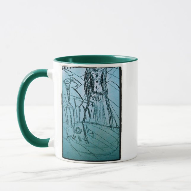 HEADLESS MAID MUG (Left)