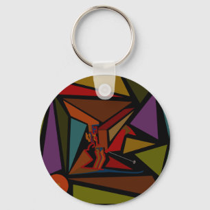 Headless Skier Keychain