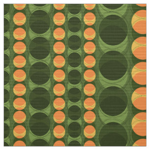 Headlights Retro Polka Dot Stripes Fabric
