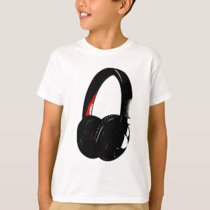 Headphone Pop Art Head Phone T-Shirt