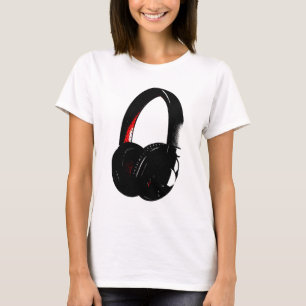 Headphone Pop Art Head Phone T-Shirt