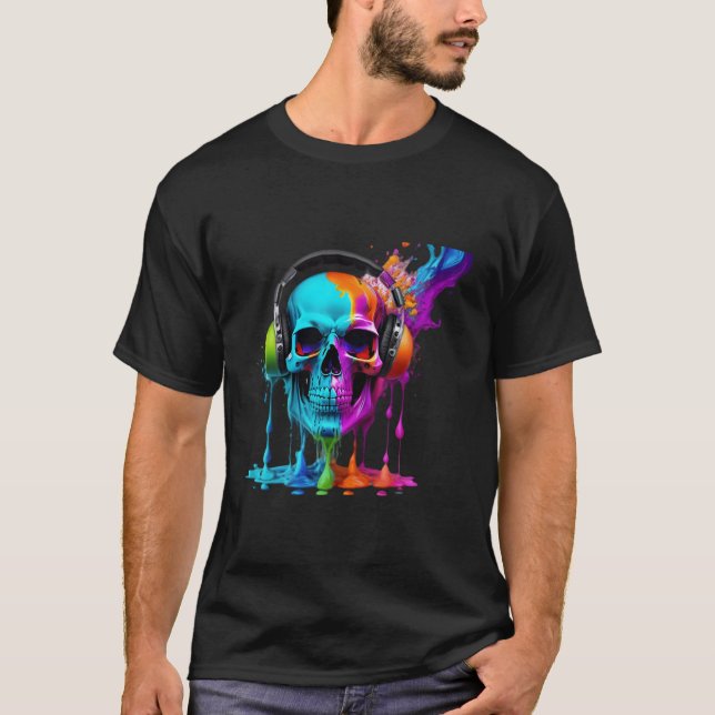 Headphone Skull T-Shirt (Front)