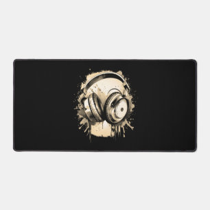 Headphones Desk Mat