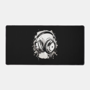 Headphones Desk Mat
