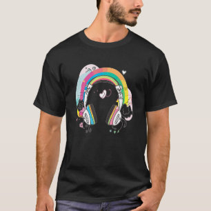 Headphones Dj Music  EDM Festival T-Shirt