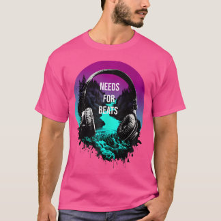 Headphones Electro House Music Need For Beats Fest T-Shirt