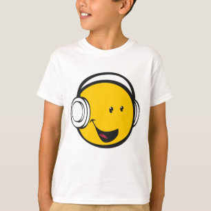 Headphones Emoji T-Shirt