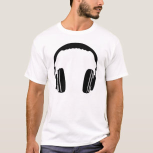 headphones headset tshirt tee