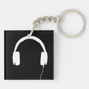 Headphones Key Chain