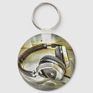 Headphones Key Ring