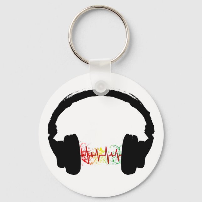headphones key ring (Front)