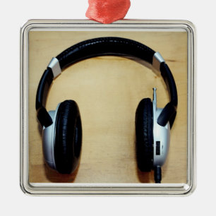Headphones Metal Tree Decoration