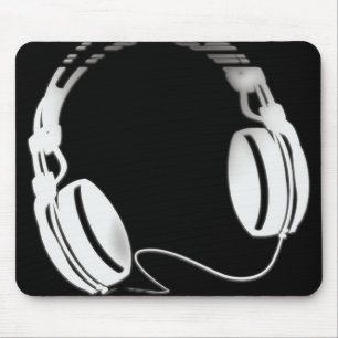 Headphones Mouse Mat