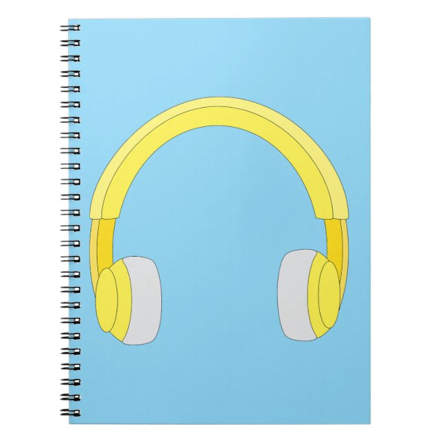 Headphones Notebook (Front)