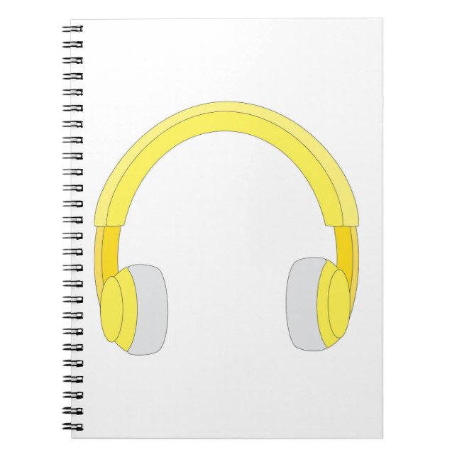 Headphones Notebook (Front)