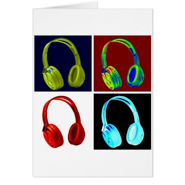 Headphones Pop Art (Front)