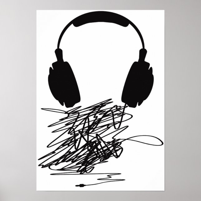 Headphones Poster (Front)