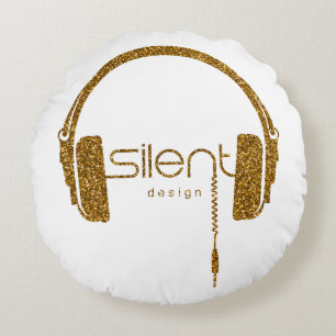 Headphones - Silent design Round Cushion