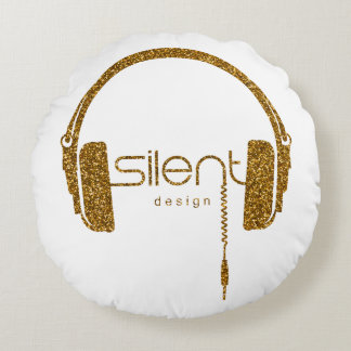 Headphones - Silent design Round Cushion