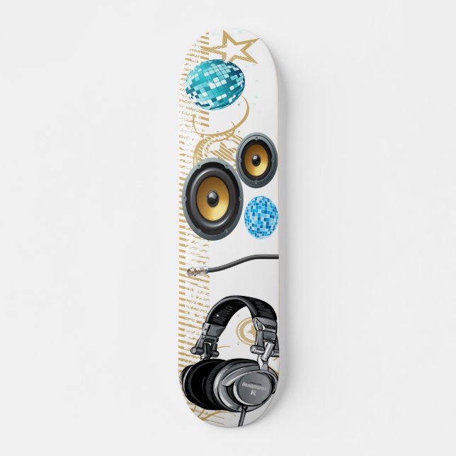 Headphones Skateboard (Front)