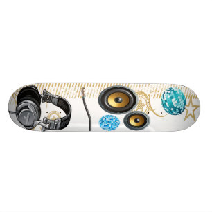Headphones Skateboard